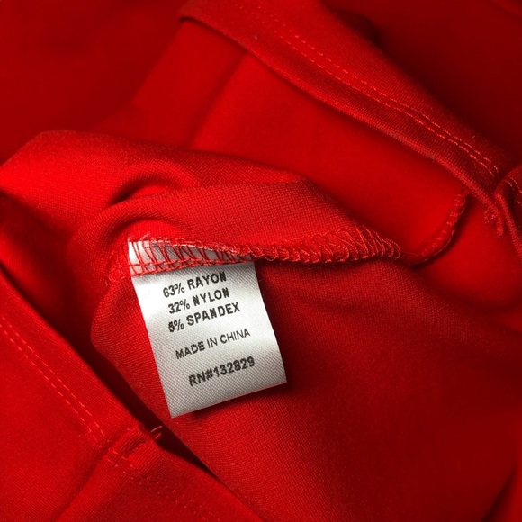 Revolve Superdown Skye V-Neck Mini Dress in Red Size S - Picture 6 of 9